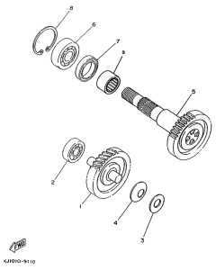 YE80 Трансмиссия