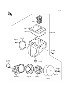  Воздушный фильтр