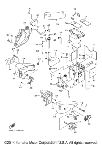 XVS1300CU Боковые обтекатели