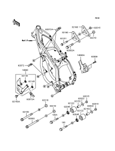  Рама ,крепежные детали