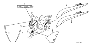 PES150R Mark / stripe
