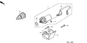 PK50 Стартерный мотор