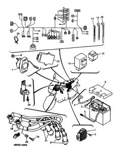 XJ600S Электрика 1