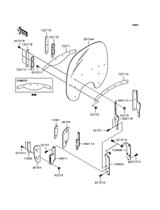 VN1500 カウリング