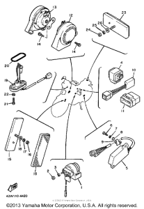 XV700LC Электрика
