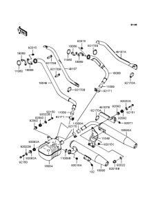 VN1500 Глушитель
