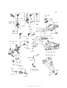 ZX1400 Замок зажикания