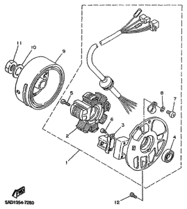 YN50R Генератор