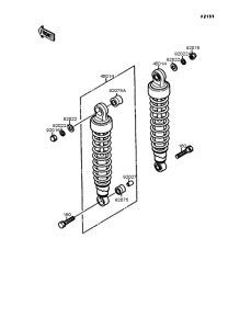 EL250 Подвеска  /  амортизатор