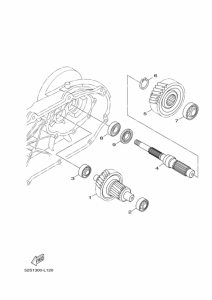 XC125R Трансмиссия