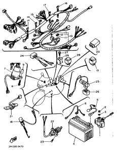 FZR750RW Электрика 2