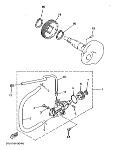 YE80 Масляный насос
