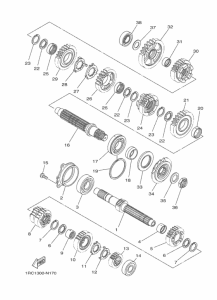FZ09 Трансмиссия