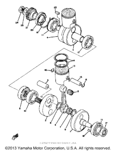 DS7 Коленвал и поршни