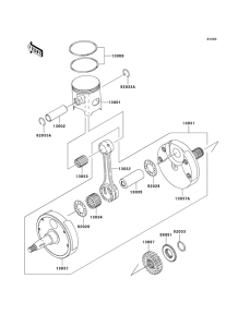  Crankshaft / piston