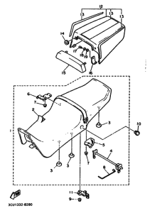 FZR750R FZR750RU Пружина