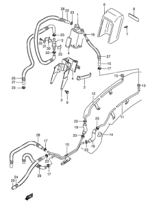 VS800 Адсорбер с активированным углем в сборе
