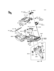 ZX1400 Заднее крыло