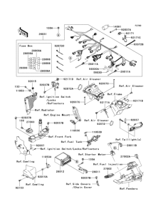 ZX1000 Электрика