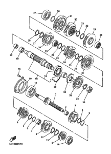 YZF-R1 Трансмиссия