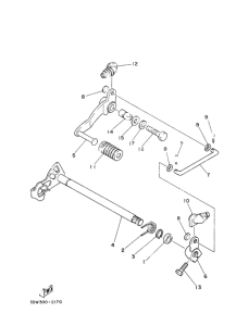 RZ125 ｼﾌﾄｼﾔﾌﾄ. ﾍﾟﾀﾞﾙ