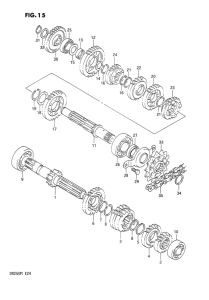 DR250 Трансмиссия