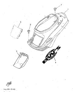 CW50 Боковые обтекатели