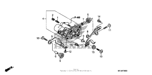 CBR600RR (ABS) Rear power unit (cbr600ra)