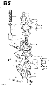 CS50 Carburetor assy