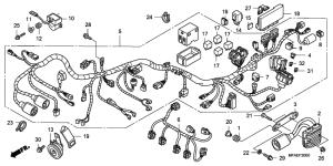 CBF1000 Harness wire