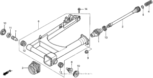 VT1100C2 Vt1100c2swingarm