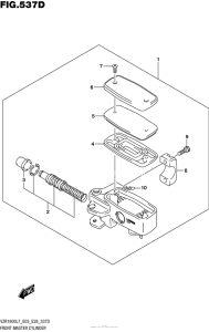 VZR1800 Front Master Cylinder (Vzr1800Bzl7 E33)