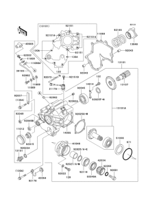 VN1500 Front bevel gear(1 / 3)