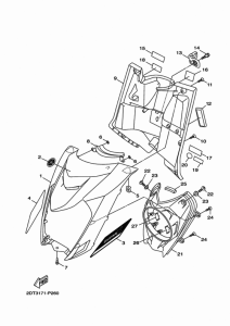 YW50FX Ветровое стекло