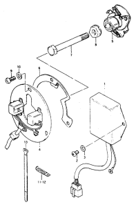 GS550 Зажигание