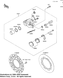  Передний суппорт