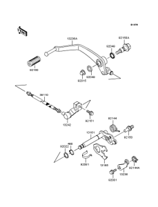VN800 Механизм переключения передач