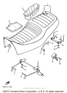 XV920RH Сиденье