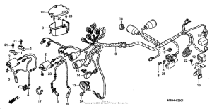 VT1100C3 Жгут проводов