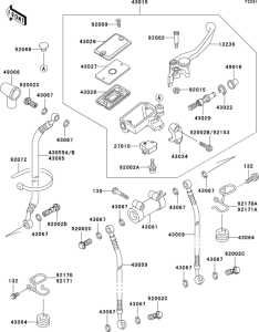 ZG1000 Главный тормозной цилиндр