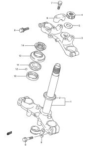 RM80 Траверса нижняя