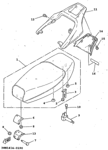 CR50Z Сиденье