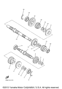 XVZ13TFSAC Трансмиссия