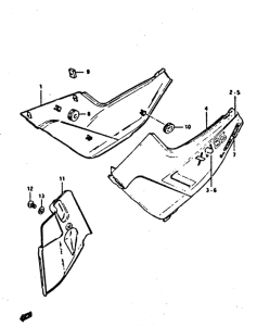 XN85 Обтекатель задний