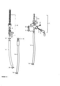 PE400 Топливный кран