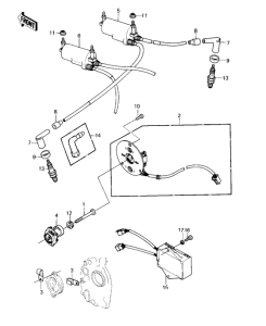 KZ1000 Зажигание