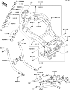 ZX1200 Frame(c3 / c4)