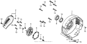 CB750 Torque converter case