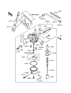 KL110 Карбюратор