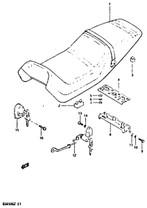 GS650 Пружина
